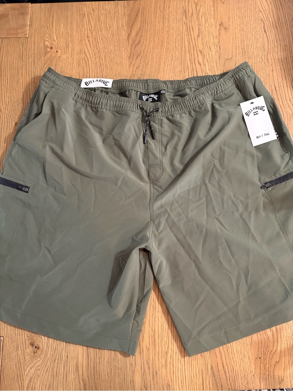 Billabong Olive Green Cargo Shorts